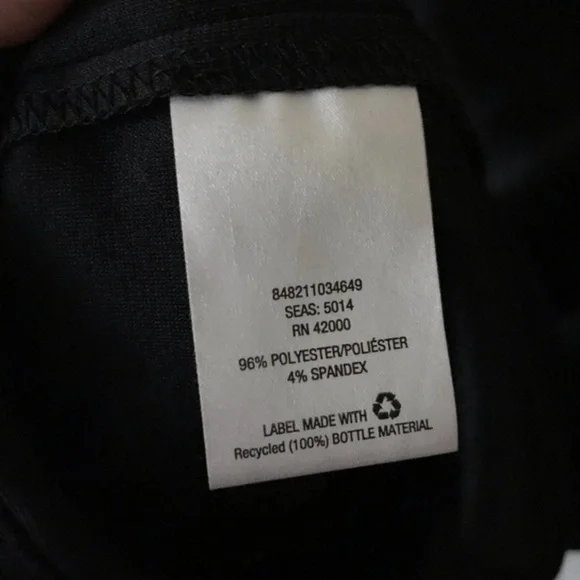 Attention Black Above Knee Dress Size Large - Picture 5 of 6